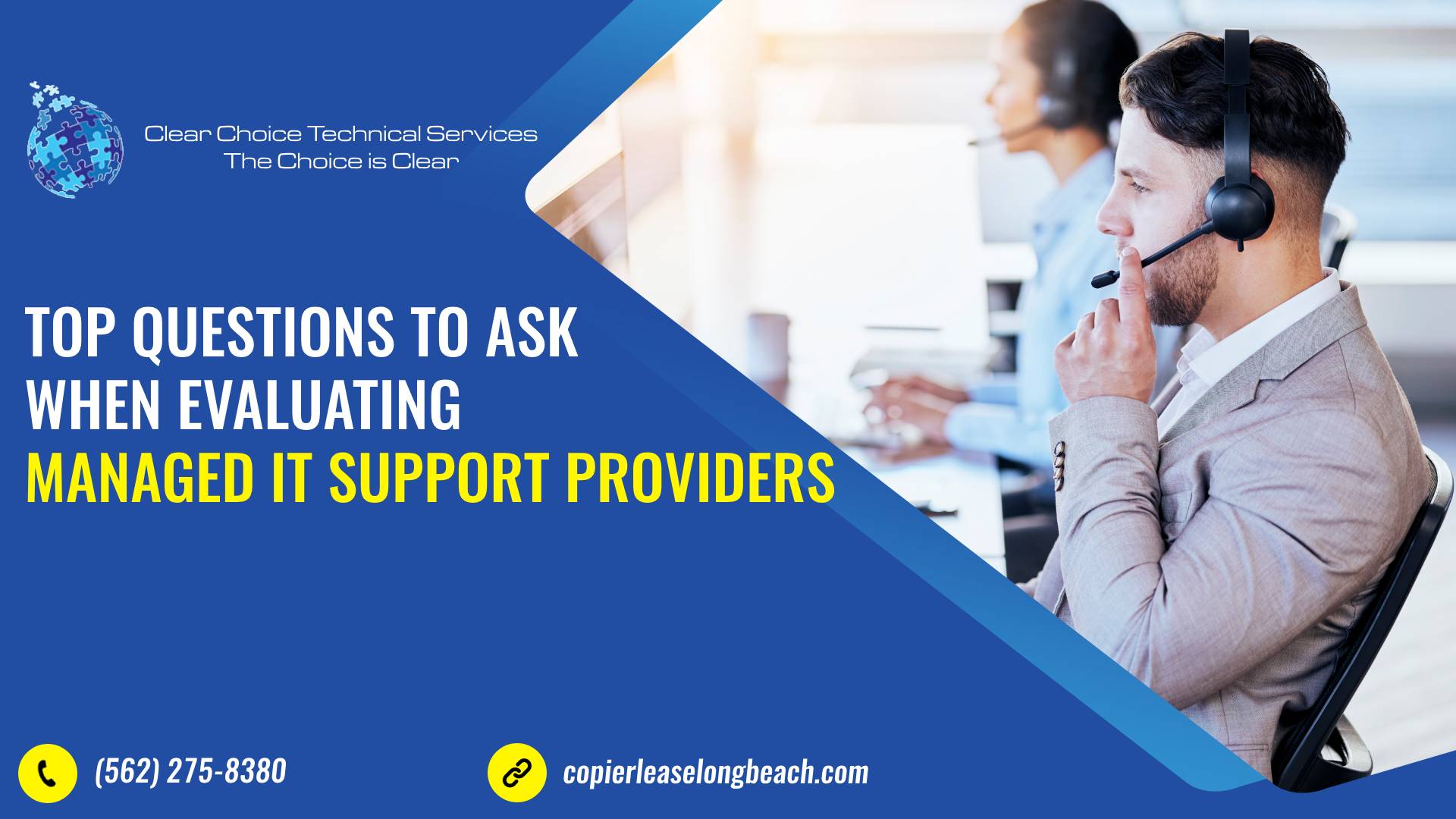 Read more about the article Top Questions to Ask When Evaluating Managed IT Support Providers