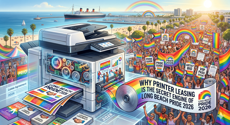 Pride, Paper, and Productivity: Why Printer Leasing is the Secret Engine of Long Beach Pride 2026
